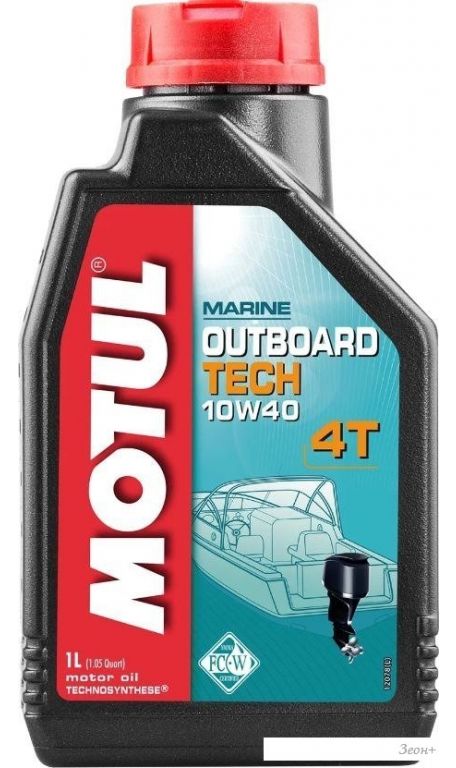Моторное масло Motul Outboard Tech 4T 10W-40 1л