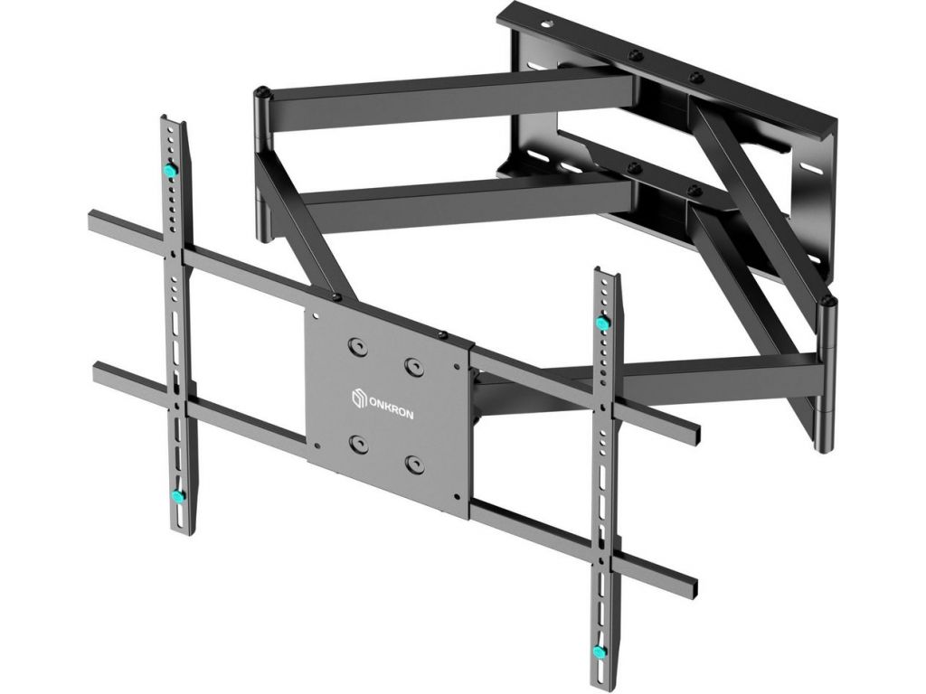 Кронштейн для телевизора Onkron M8L черный 42"-110" макс.100кг настенный поворотно-выдвижной и наклонный