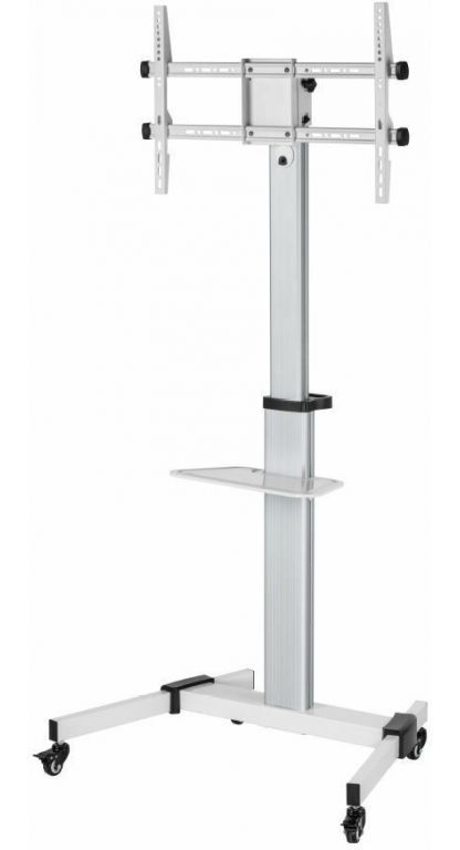 Подставка для телевизора Ultramounts UM307W белый 37"-86" макс.50кг напольный мобильный