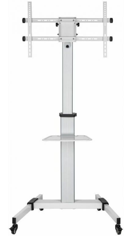 Подставка для телевизора Ultramounts UM307W белый 37"-86" макс.50кг напольный мобильный