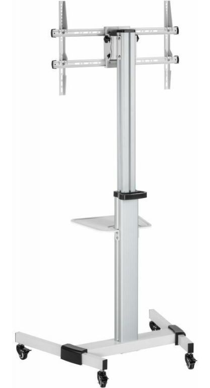 Подставка для телевизора Ultramounts UM307W белый 37"-86" макс.50кг напольный мобильный