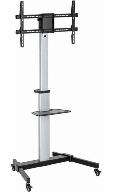 Подставка для телевизора Ultramounts UM307B черный/белый 37"-86" макс.50кг напольный мобильный