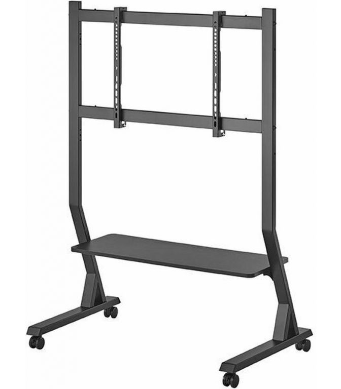 Подставка для телевизора Ultramounts UM306B черный 45"-90" макс.60кг напольный мобильный