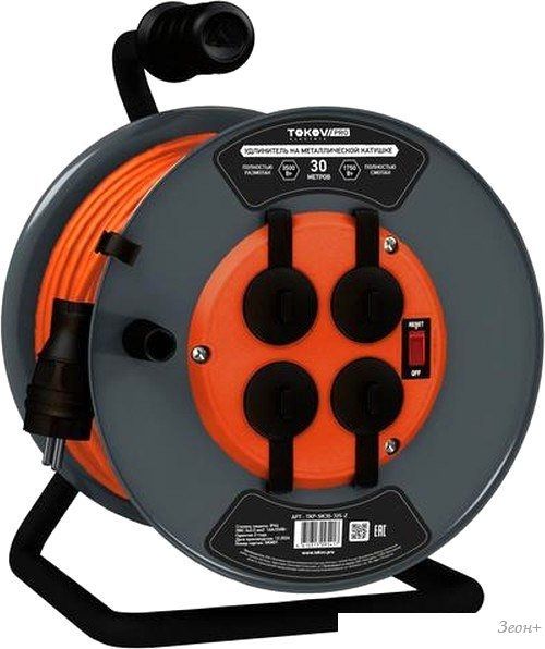 Удлинитель на катушке Tokov Electric TKP-SK30-325-Z
