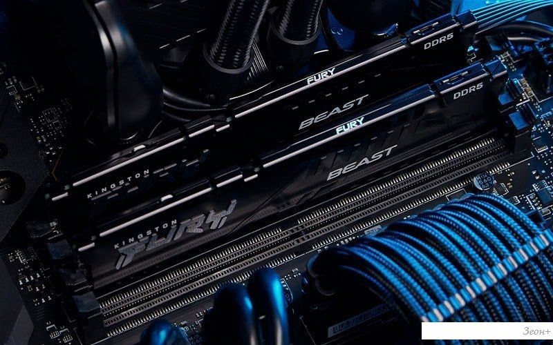 Оперативная память Kingston FURY Beast 2x8ГБ DDR5 5600 МГц KF556C40BBK2-16