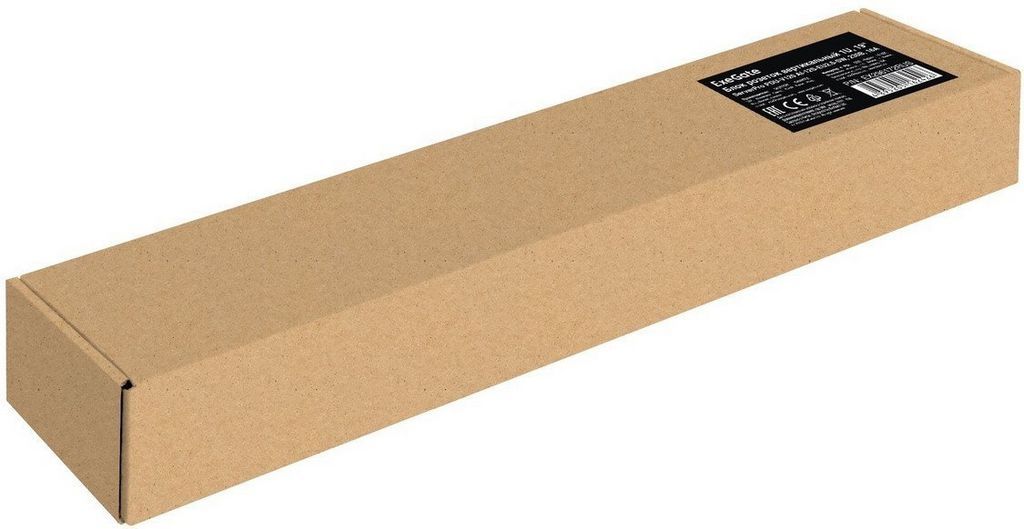 Блок розеток ExeGate ServerPro PDU-V120 Al-12S-EU2.5-SW