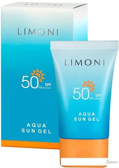 Крем солнцезащитный Limoni SPF 50+РА++++ Aqua Sun Gel 50 мл
