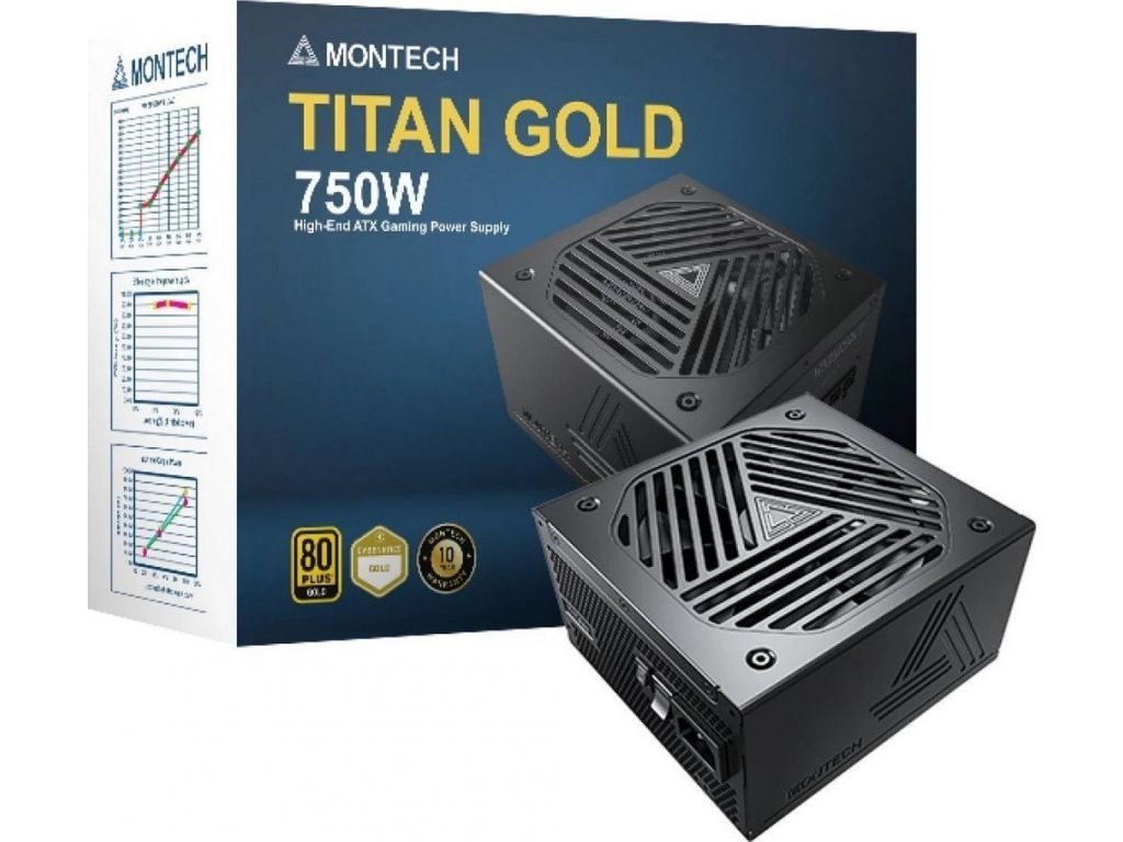 Блок питания Montech Titan Gold 750W