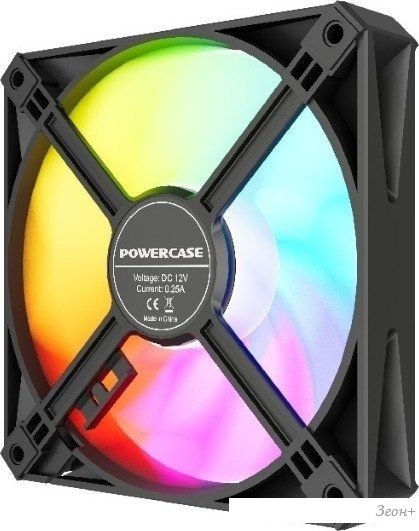 Вентилятор для корпуса Powercase M56-12 ARGB