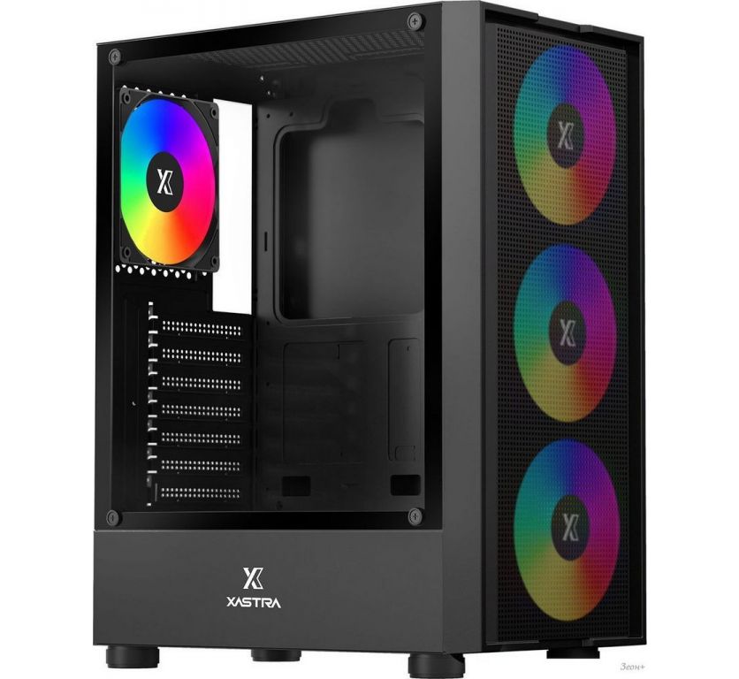 Корпус XASTRA A301 4FRGB (черный)