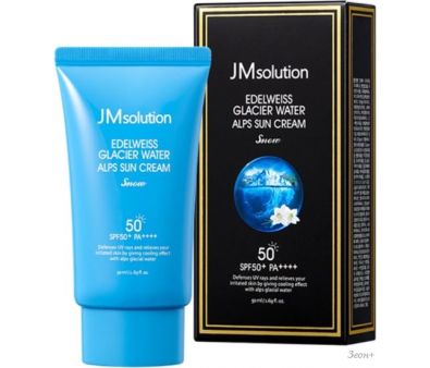   JMsolution Edelweiss Glacier Water Alps Moist Suncream SPF50+/PA++++ (50 )