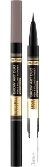    Eveline Cosmetics Brow Art Duo ( 02 Medium)