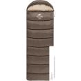 Спальный мешок Naturehike U350 NH20MSD07 (правая молния, коричневый)