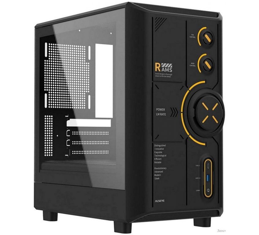 Корпус ALSEYE RAMS 2.0 240 (черный)