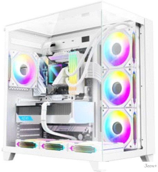 Корпус ALSEYE Vision Ultra 4 fans (белый)