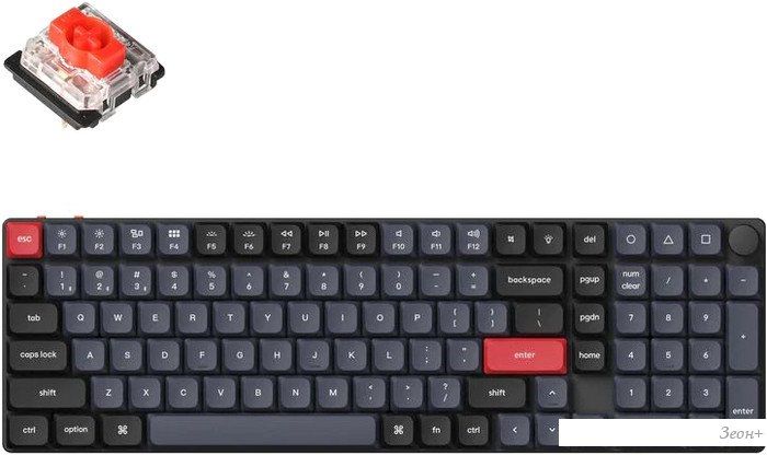 Клавиатура Keychron K17 Pro K17P-H1-RU (Gateron Low Profile Red)