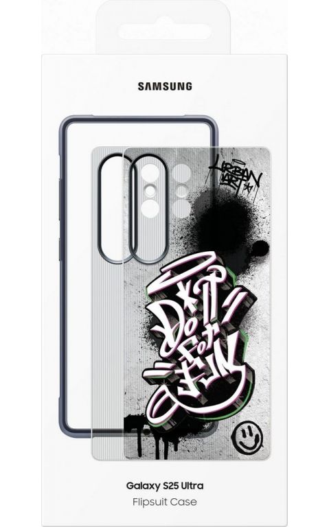 Чехол (клип-кейс) Samsung для Samsung Galaxy S25 Ultra Rugged Flipsuit Case S25 Ultra черный/прозрачный (EF-JS938CBEGRU)