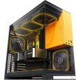 Корпус Geometric Future Model 5 5FAN (черный/желтый)