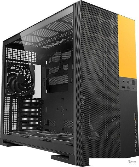 Корпус Geometric Future Model 5 Vent 5FAN (черный/желтый)