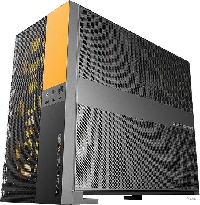 Корпус Geometric Future Model 5 Vent 5FAN (черный/желтый)