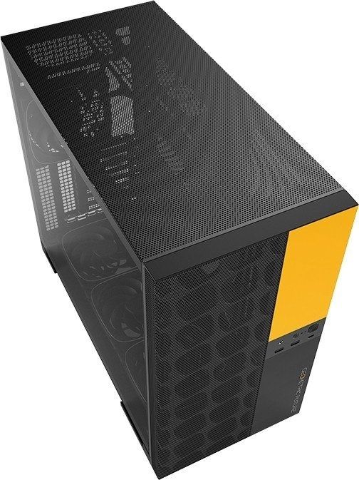 Корпус Geometric Future Model 5 Vent 5FAN (черный/желтый)