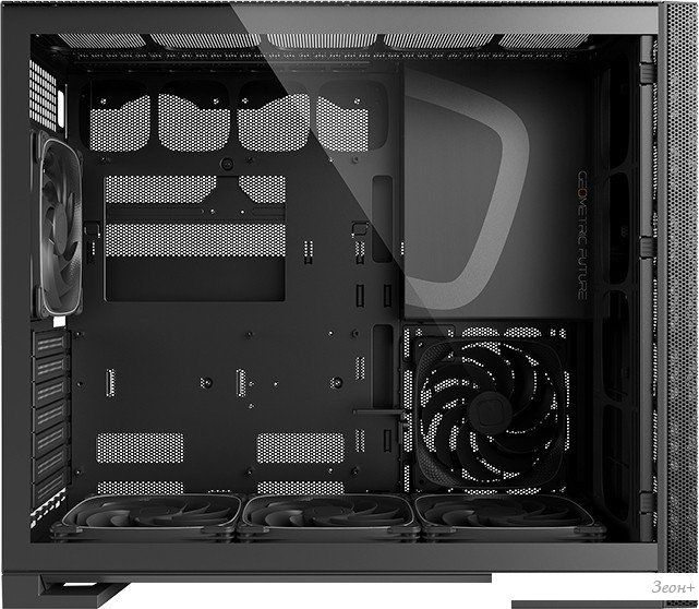 Корпус Geometric Future Model 5 Vent 5FAN (черный/желтый)