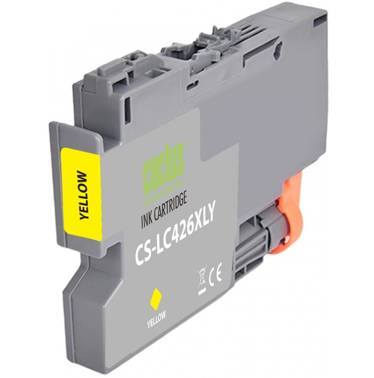 Картридж струйный Cactus CS-LC426XLY желт.пигм. (54мл) для Brother MFC-J4335DW/J4340DW/J4535DW/J4540DW