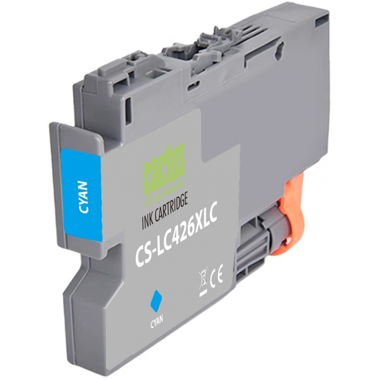 Картридж струйный Cactus CS-LC426XLC голуб.пигм. (54мл) для Brother MFC-J4335DW/J4340DW/J4535DW/J4540DW