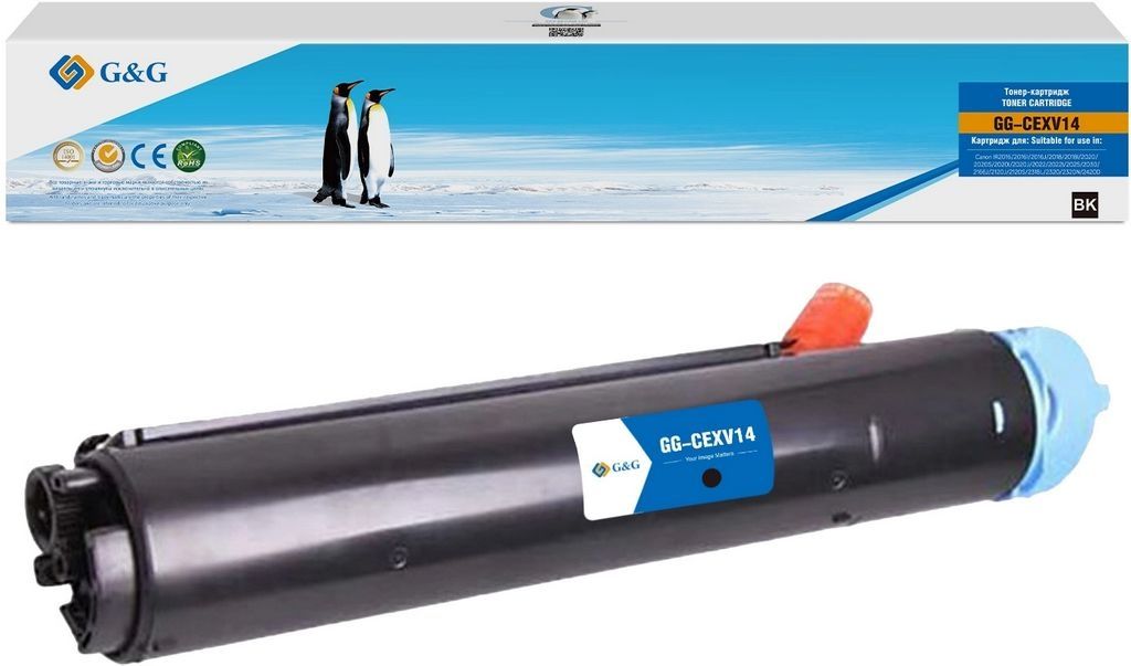 Картридж лазерный G&G GG-CEXV14 GPR-18/C-EXV14/NPG-28 черный (8300стр.) для Canon