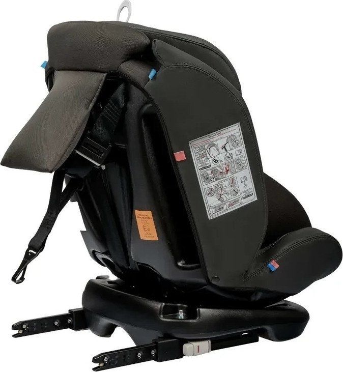 Детское автокресло Indigo Advanced Isofix (темно-серый)