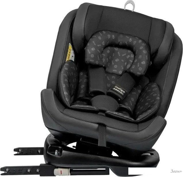 Детское автокресло Indigo Advanced Isofix (темно-серый)