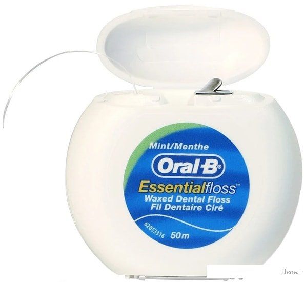 Зубная нить Oral-B Essential Floss Невощеная 50 м