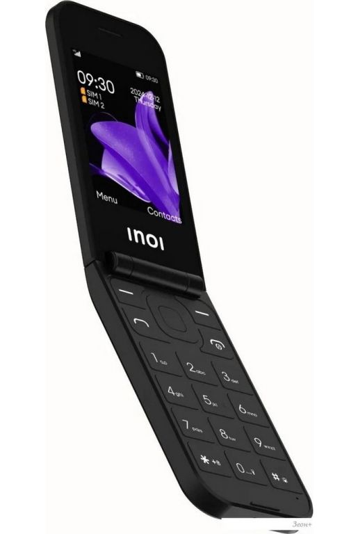 Телефон Inoi 284 Flip 4G (черный)
