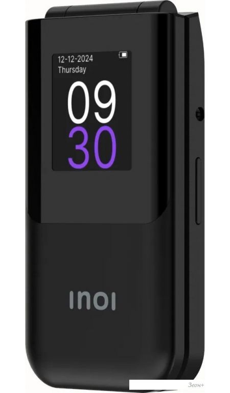 Телефон Inoi 284 Flip 4G (черный)