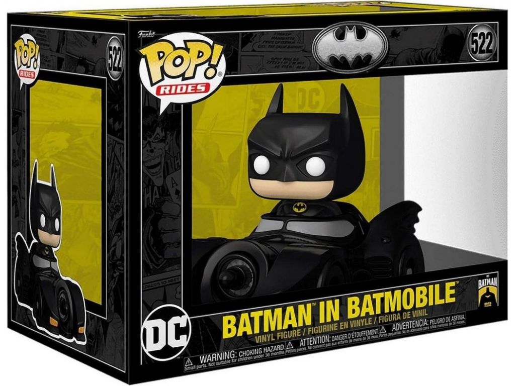Фигурка Funko POP! Rides DC Batman 85th Batman in Batmobile (522) 80689