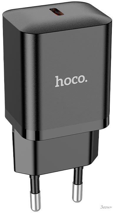 Сетевое зарядное Hoco N27 (черный)