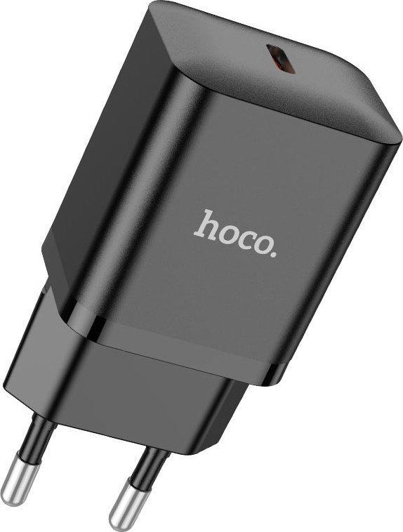 Сетевое зарядное Hoco N27 (черный)