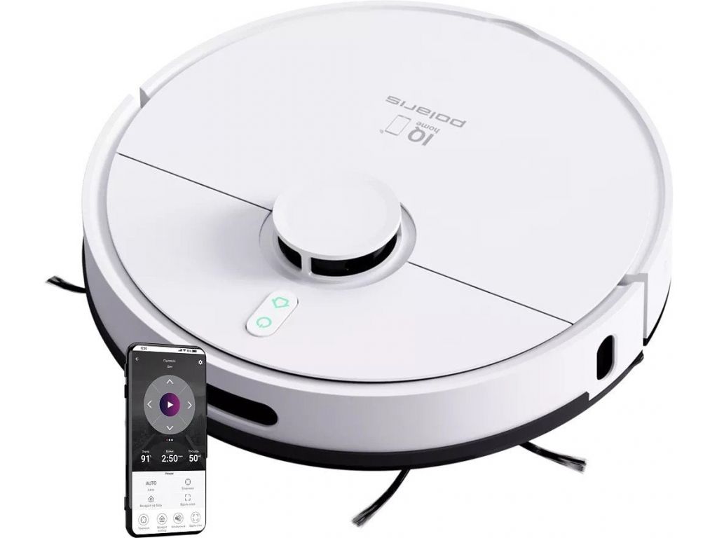 Робот-пылесос Polaris PVCR 4500 WI-FI IQ Home (белый)