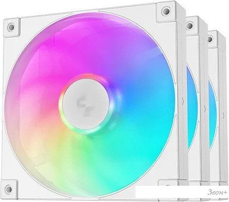 Комплект вентиляторов для корпуса DeepCool FD14 ARGB R-FD14-WHAPN3-G