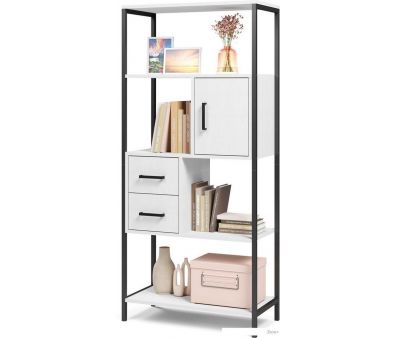 Стеллаж Mio Tesoro Cool Joy Loft (белый/черный)