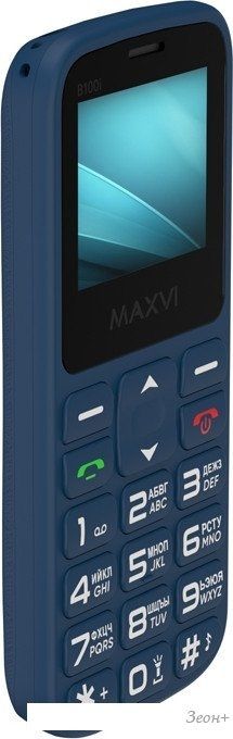 Телефон Maxvi B100i (синий)