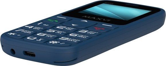 Телефон Maxvi B100i (синий)