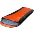 Спальный мешок Campus Cougar 250 Grand L-zip (левая молния, оранжевый/черный)