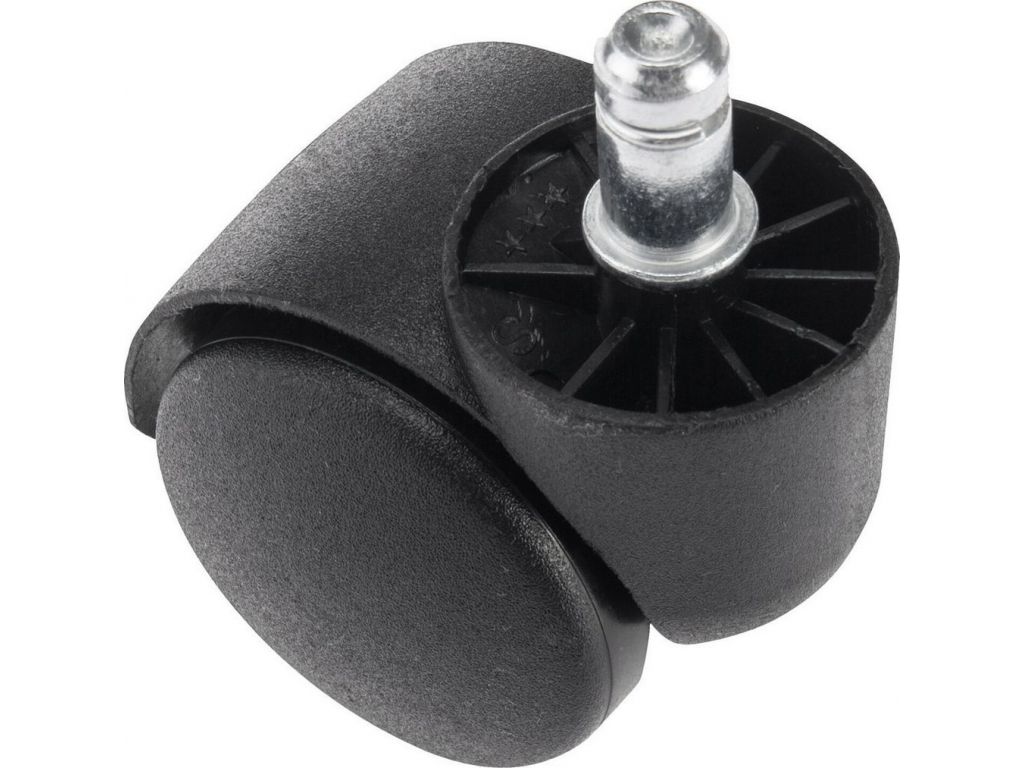 Ролики для кресла Brabix d11 532008 (5шт, пластик черный)