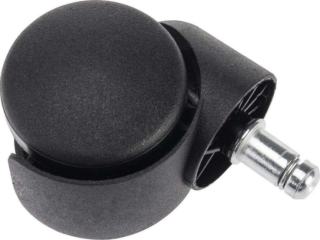 Ролики для кресла Brabix d11 532008 (5шт, пластик черный)