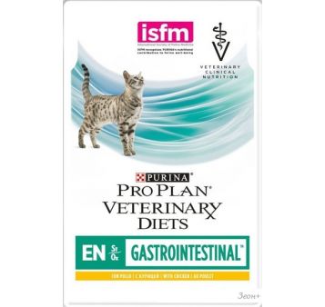 Пресервы Pro Plan Veterinary Diets EN ST/OX Gastrointestinal с курицей 85 г