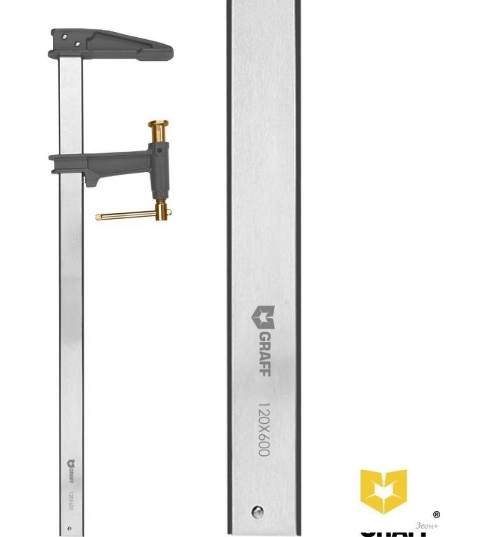 Струбцина Graff 120х600мм FCS126 Expert 2406009
