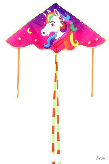 Воздушный змей Funny Toys Единорог 9236599