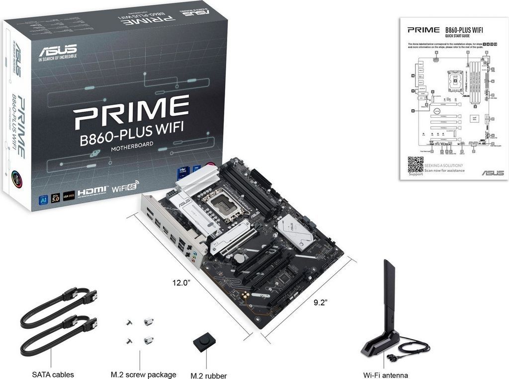 Материнская плата ASUS Prime B860-Plus WiFi