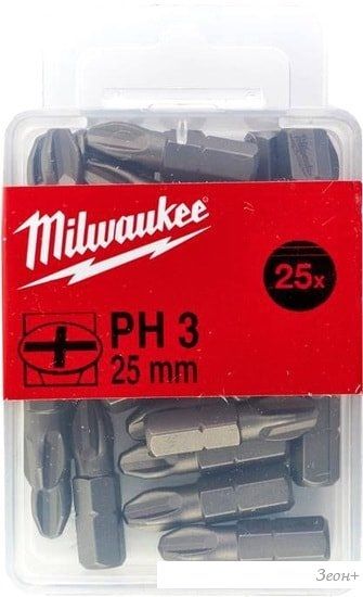 Набор бит Milwaukee 4932399588 (25 предметов)